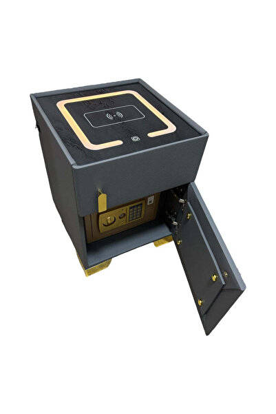 Generic Noptieră smart cu încărcare wireless, seif PIN și LED