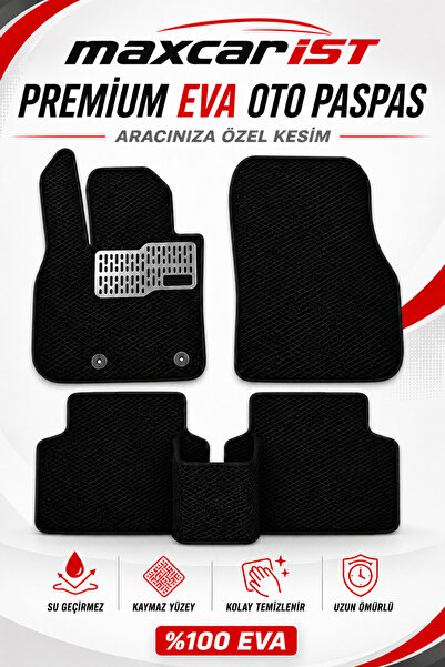 maxcarİST Volkswagen Scirocco Uyumlu EVA Paspas Tam Set–Araca Özel,Kolay Mont...