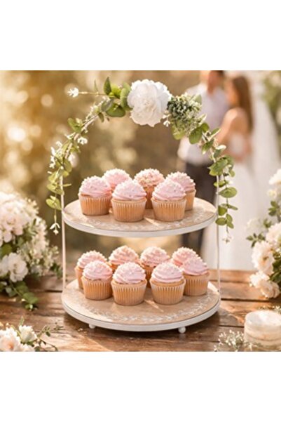 OEM Two-Tier Sweet Stand with Arch Ø29x40 cm