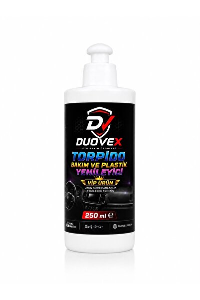Duovex Torpido Bakım ve Plastik Yenileyici uzun süre kalıcı parlaklık 250 ml