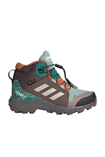 adidas حذاء ماينكرافت تيركس ميد جور-تكس للأطفال للاستخدام الخارجي (KK1756)