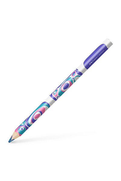 Faber Castell Creion colorat jumbo multicolor turcoaz-roz-lila faber-castell