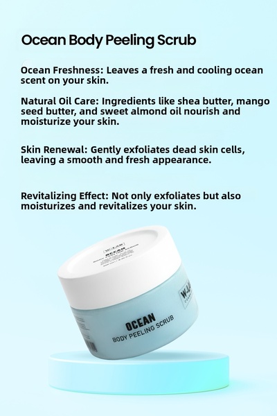 W-Lab Cosmetics Ocean Body Peeling Scrub 250 ml Nourishing Moisturizing Purifying