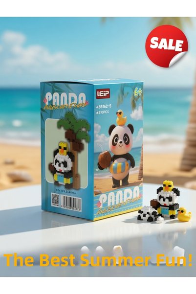 Natavanbutık 🧸   لعبة ميني بلوك باندا ديكيد 🐼 🌈