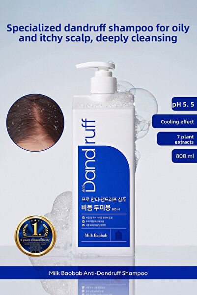 Milk Baobab Deeply Purifying Dandruff Shampoo Pro Anti-Dandruff Shampoo