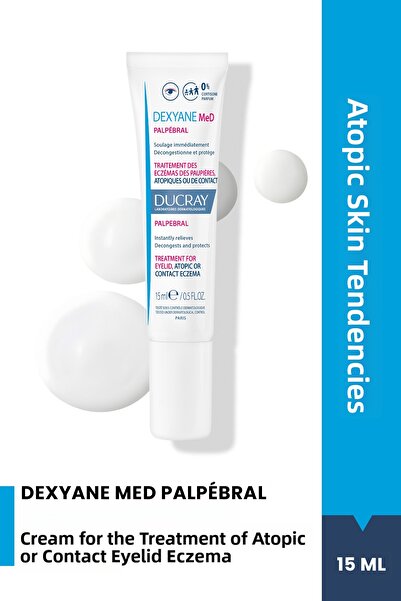 Ducray Dexyane Med Palpébral Care Cream for Atopic or Contact Eye Eczema 15 ml