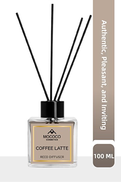 MOCOCO COSMETICS Parfum de cameră cu bețișoare de bambus Aromă de Cafea Latte...