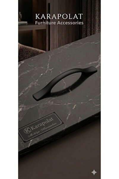 KARAPOLAT 96mm Furniture Handle Luxury Thick Pheasant Handle (Chrome - Matte ...