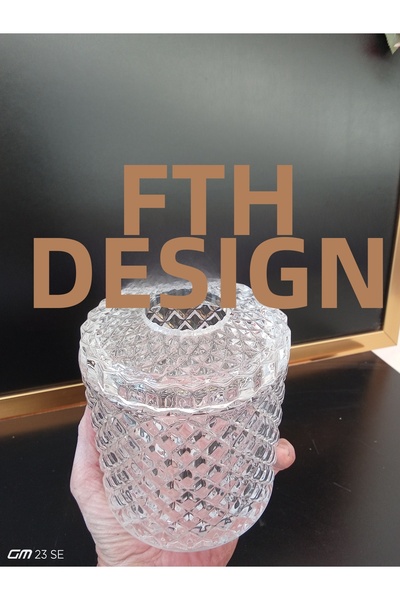ALMARANDİ Fth Design Crystal Napkin Holder