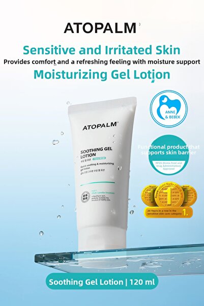 Atopalm Καταπραϋντική Τζελ Λοσιόν 120 ml