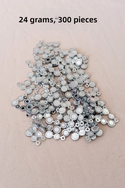 Generic Brand Oya Evening Dress Bracelet Necklace Plexi Metallic Plastic Sequ...