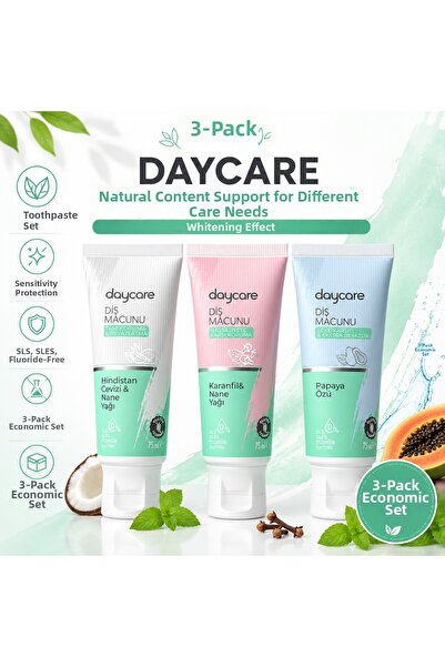 Daycare Toothpaste Set of 3