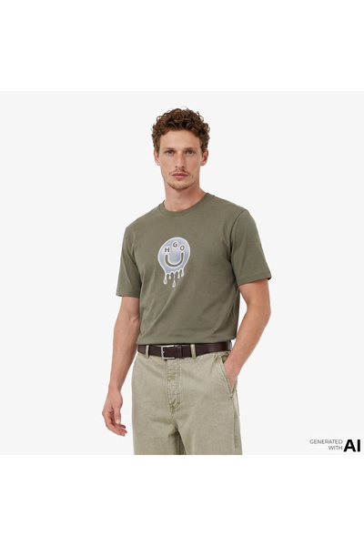 Hugo Boss Nedirix Men's Khaki T-Shirt