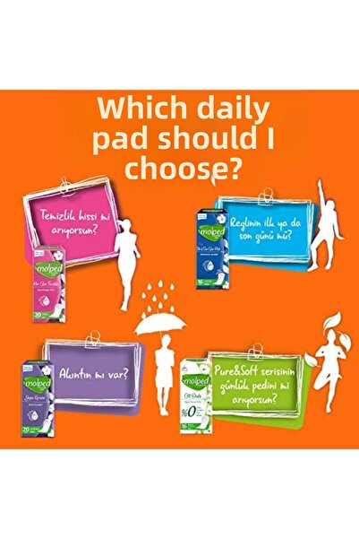 Yıldızan Adn Shop Super Economical Active Days Extra Thin Daily Pad (1 X 60 P...