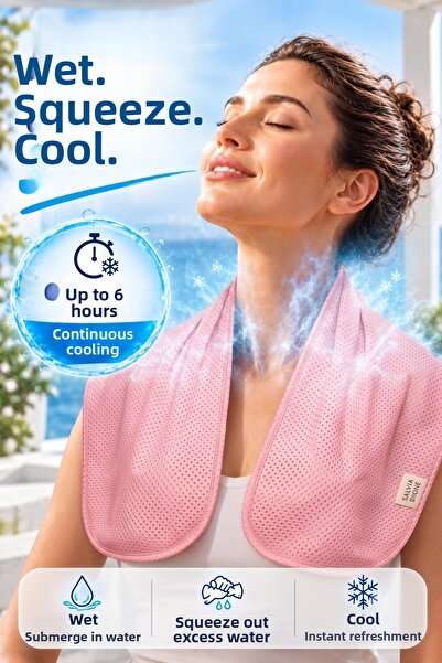 Salvia Dione Coolness That Lasts for 6 Hours |   Cooling Towel |   Water-Acti...