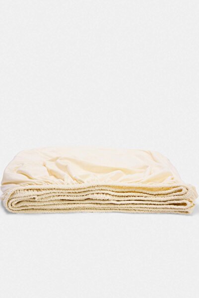 TRENDYOLMİLLA HOME 100% Cotton Double Elastic Combed Cotton Bed Sheet 180X200Cm