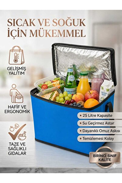 Ankaflex Termal Soğuk Tutucu Çanta Buzluk Termo Piknik Çantası Termos Oto Buz...