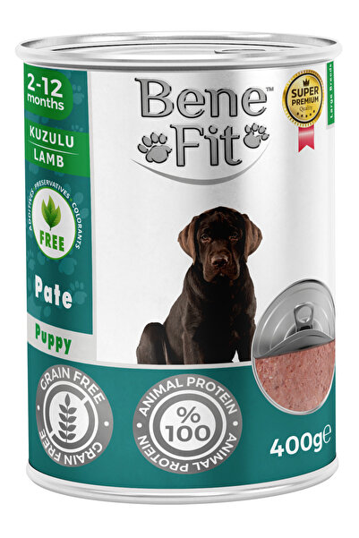 BENEFIT Τροφή για σκύλους Junior, πατέ αρνιού 400 g, super premium, χωρίς σιτ...