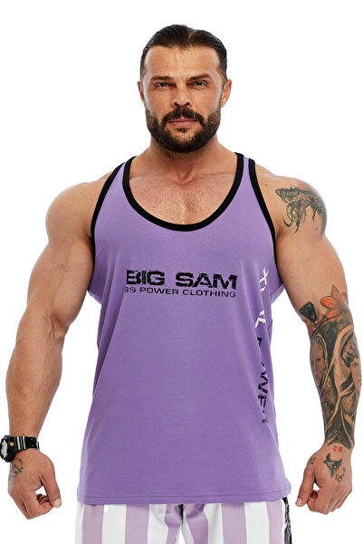 Big Sam Λίλα Αθλητική Μπλούζα Προπόνησης 2078