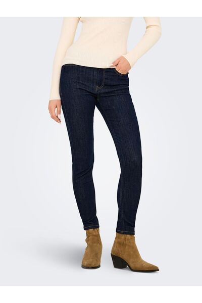 JDY Skinny Jeans JDYFINA Mittlere Taille Skinny Fit Knöchellang Jeans