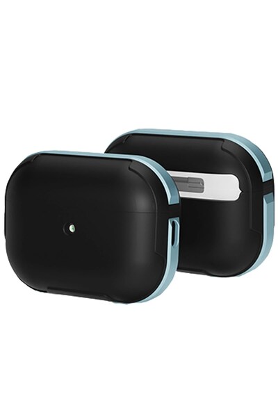 TakÇalıştır حافظة Airpods 3 (الجيل الثالث) MO-A8 Armor - أزرق سييرا