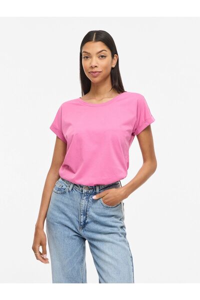 VILA T-Shirt VIDREAMERS Rundhals