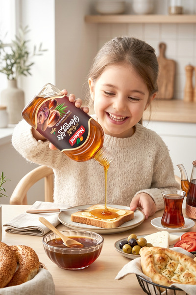 NUTAREL Date Honey - %100 Hurma Bal Kıvamında 3 Adet
