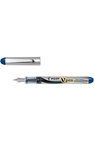 Pilot V-Pen Silver - Mavi Blister VPEN-M-BL1