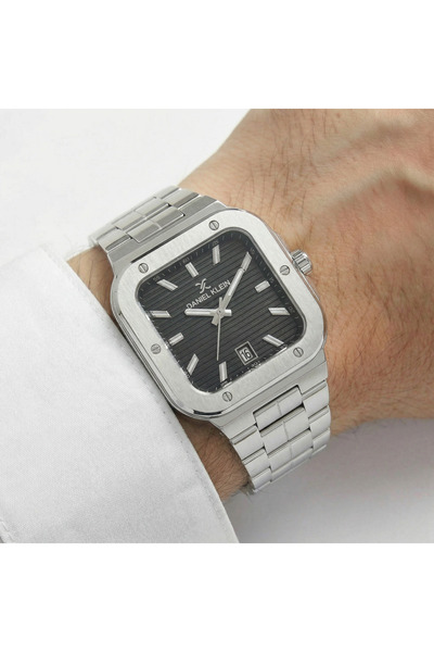Daniel Klein Premium Silver Stainless Steel Watch for Men DK.1.14142-2