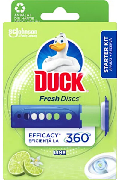 DUCK Odorizant Pentru Toaleta Lime 1Buc