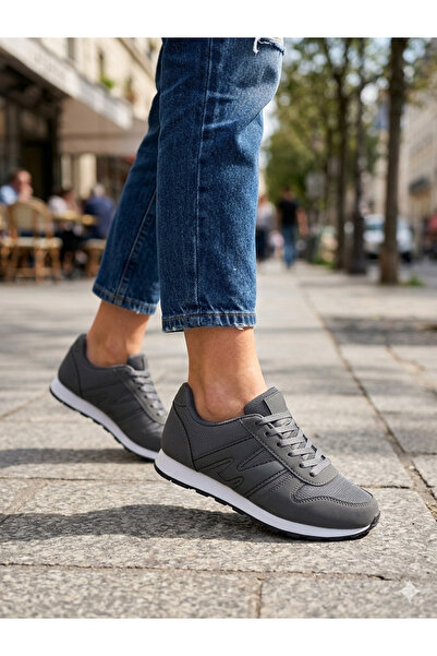 Master Mind Pantofi sport unisex negri afumati, ușori, flexibili, confortabil...