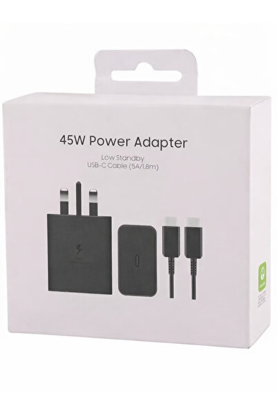 DazzleDeals Samsung 45W Power Adapter USB-C Super Fast Charging Charger with ...