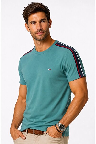 Tommy Hilfiger Sport Tape - تي شيرت أساسي
