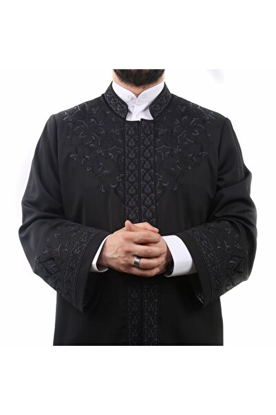 İkranur Masru Cübbe İmam Cübbesi Siyah