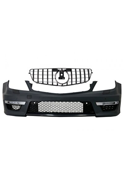 tuningset Bara Față compatibilă cu Mercedes C-Class W204 2012-up C63 Facelift...