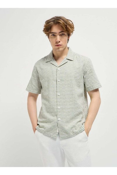 The Bear House Men's Shirt Soft, Breathable & Comfortable, Perfect for Casual & Everyday Wear