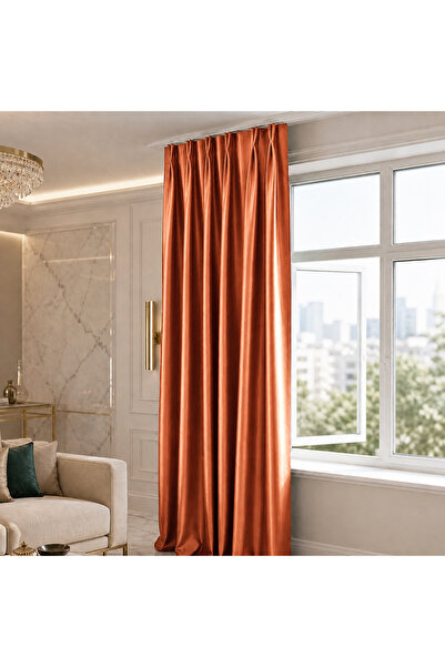 MebelPort Curtain Blackout Karartma 1/2 Amerikan pileli Fon Perde