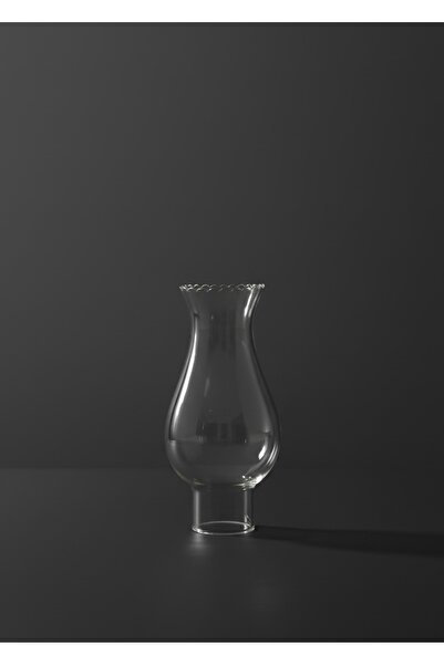 YILDIZ 3 Numara Klasik Küçük Gaz Lambası Camı | 1. Kalite, Şık ve Isıya Dayanıklı Tasarım | 3x12 cm