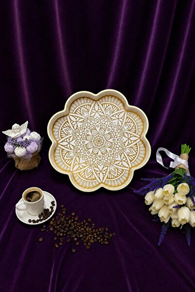Zucci Mediterranean Breeze Decorative Daisy Presentation Tray |   Daisy Manda...