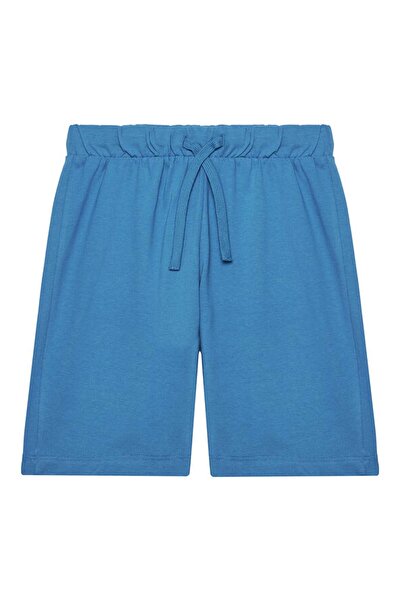 United Colors of Benetton Mavi Erkek Çocuk Regular Fit Baskılı Şort 3BL0C903L