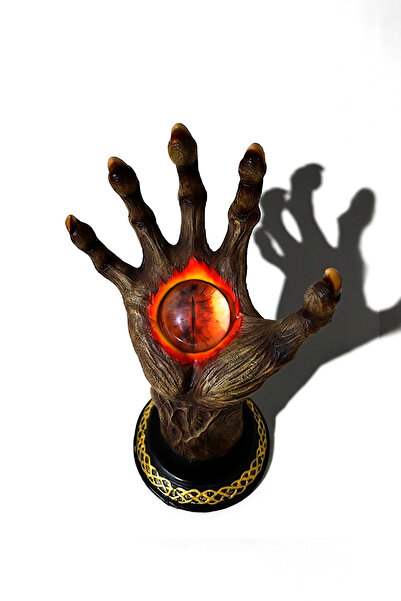 MOVİYA Sauron'un Gözü Yüzüklerin Efendisi Figür Lord Of The Rings Polyester B...