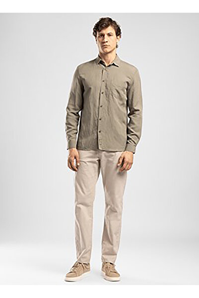Lee Cooper Mink Men's Straight Chino Trousers 262 Lcm 221002 Ricky Nd 1 Vizon
