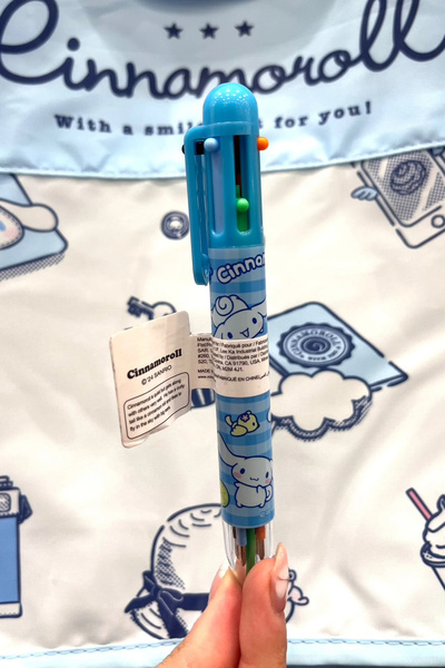 Miniso Sanrio Lisanslı 6 Renkli Çoklu Kalem (0,8mm) - Cinnamoroll