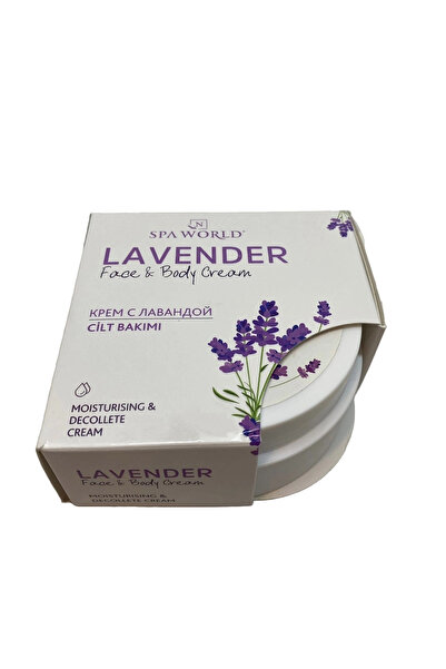 SPA WORLD LAVANTA ÖZLÜ EL & YÜZ BAKIM KREMİ NEMLENDİRİCİ CANLILIK VERİCİ KREM...