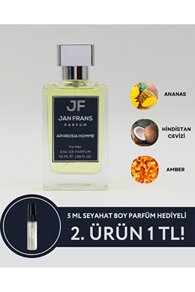 JF JAN FRANS Afrodızyak Etkili Aphrosia Homme - Coconut Ananas Vanilya Kokulu...
