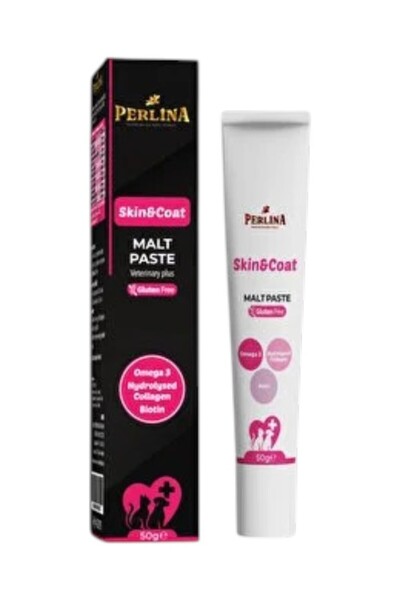 Perlina Cilt ve Tüy Sağlığı Malt Paste Kedi Malt Macunu 50 gr