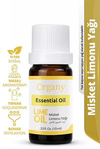 Organy Enerji Verici Misket Limonu Yağı %100 Doğal Ferahlatıcı Turunçgil Arom...