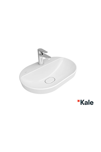 KALE Zero 2.0 60x40 Cm Beyaz Yarı Gömme Oval Lavabo