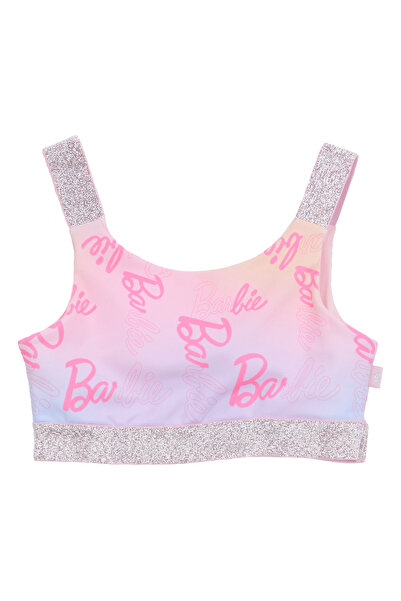 Barbie Çok Renkli Kız Çocuk Baskılı Bluz BRB6SG-BLZ6418