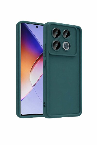 Vissona infinix Note30Pro-4G Uyumlu Kamera Çıkıntılı Mat Silikon Telefon Kılıfı